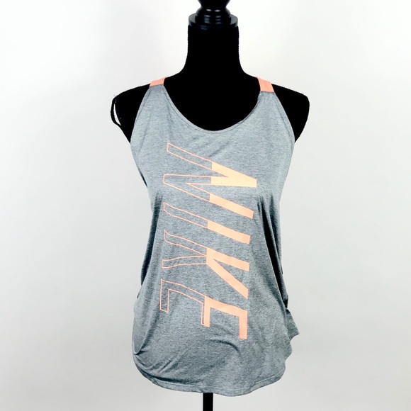 Nike Tops - Nike Women’s Gray Breathe Tank Top